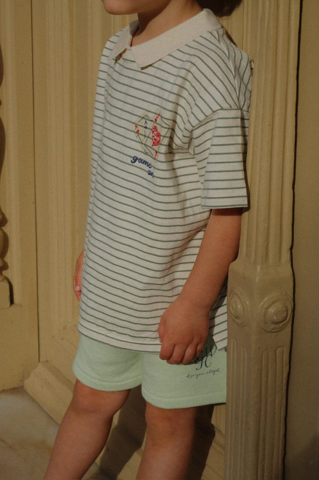 Konges Sløjd - Rhw X Ks Mono Shorts Gots Ks103618 - Meadow Mist