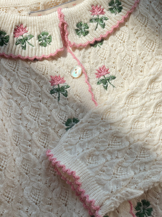 Konges Sløjd - Rosier Cardigan Ks105059 - Off White Cardigans 