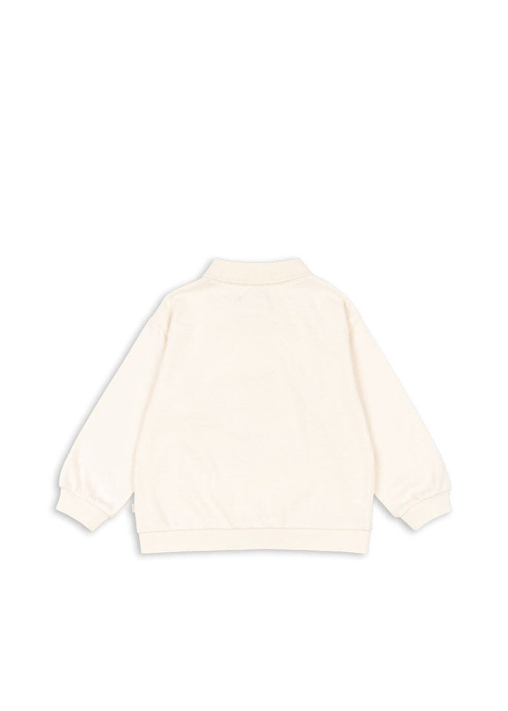 Konges Sløjd - Spotty Ls Polo Gots Ks104433 - Antique White Bluser 