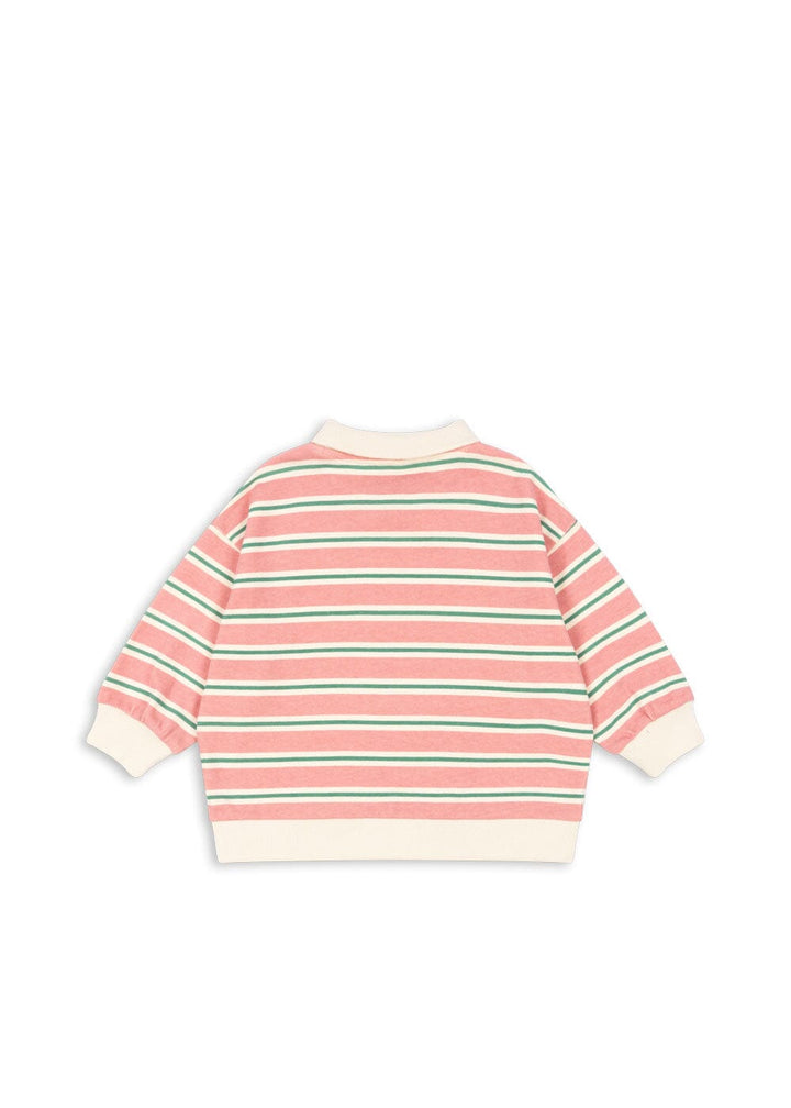 Konges Sløjd - Spotty Ls Polo Gots Ks104433 - Blush Bound Stripe Bluser 