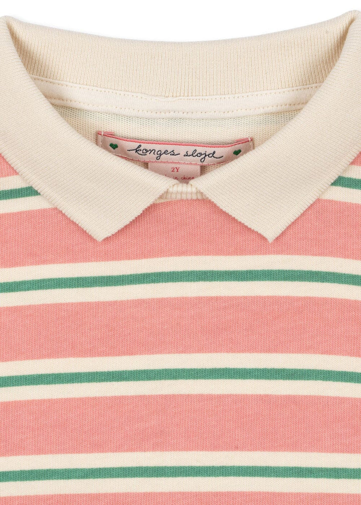 Konges Sløjd - Spotty Ls Polo Gots Ks104433 - Blush Bound Stripe Bluser 