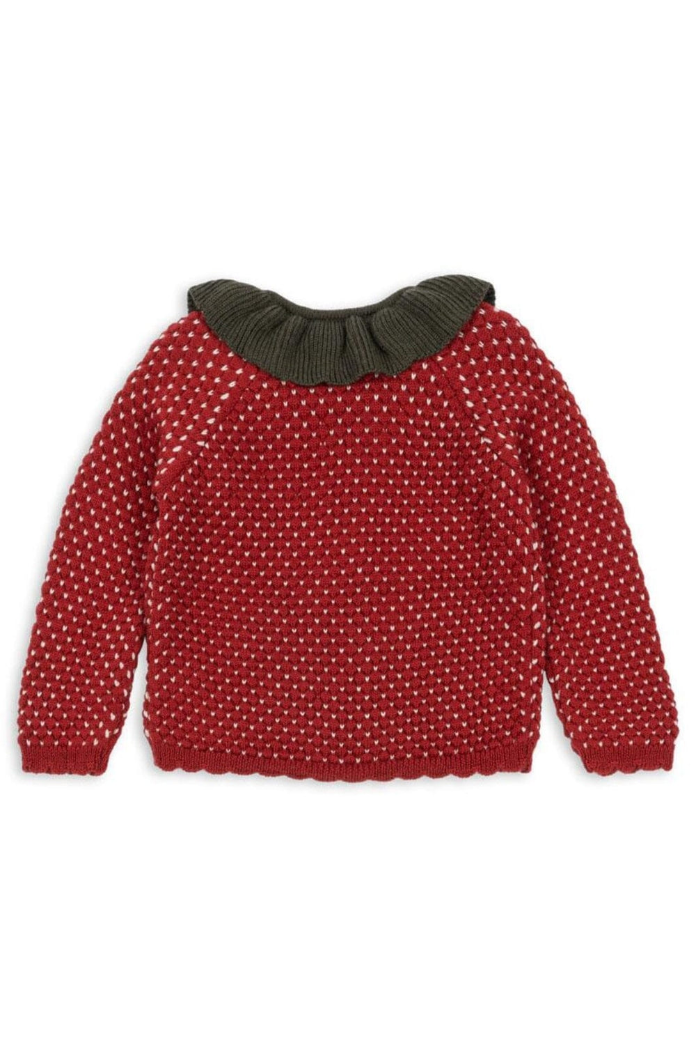 Konges Sløjd - Strawberry Cardigan Ks104001 - Barbados Cherry