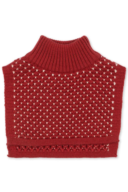 Konges Sløjd - Strawberry Neckwarmer Ks103539 - True Red