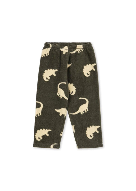 Konges Sløjd - Tavi Fleece Pants Grs Ks105773 - Dino Silhouette 
