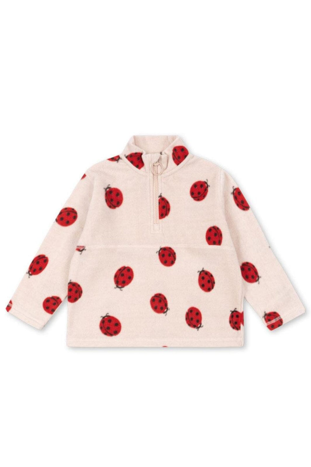 Konges Sløjd - Tavi Fleece Sweatshirt Grs Ks103542 - Ladybug