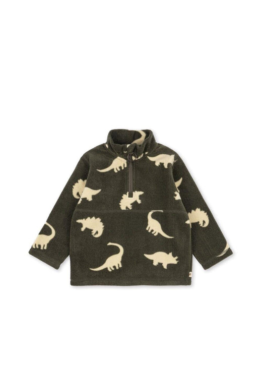Konges Sløjd - Tavi Fleece Sweatshirt Grs Ks105774 - Dino Silhouette Fleece jakker 