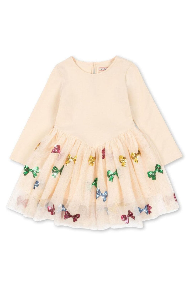 Konges Sløjd - Yvonne Ballerina Dress Ks104045 - Bow Coloré