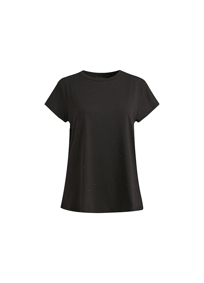 Liberte - Alma-U-Tshirt 9581 - Black Black Simili T-shirts 