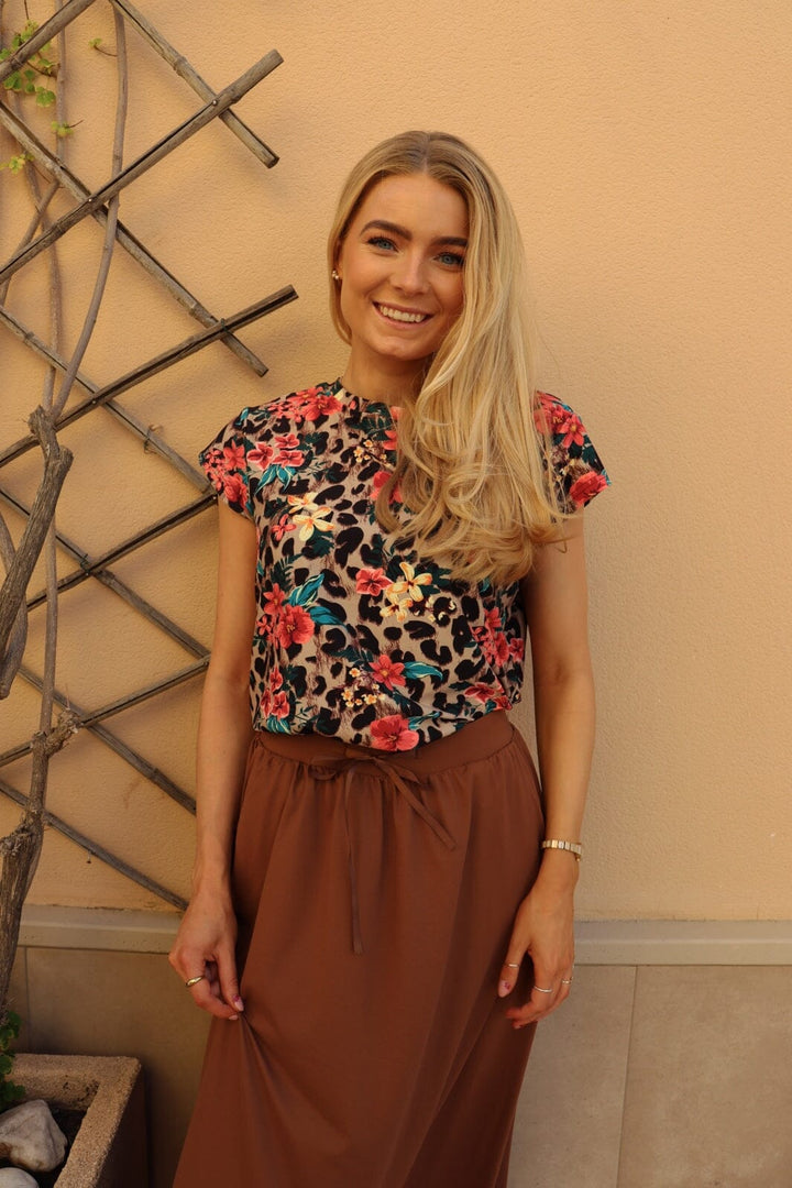 Liberte - Alma-U-Tshirt 9581 - Leo Floral