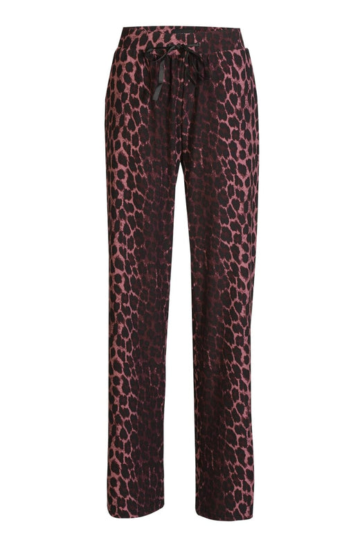 Liberte - Alma-Wide-Pants 9564 - Bordeaux Lux Leo Bukser 