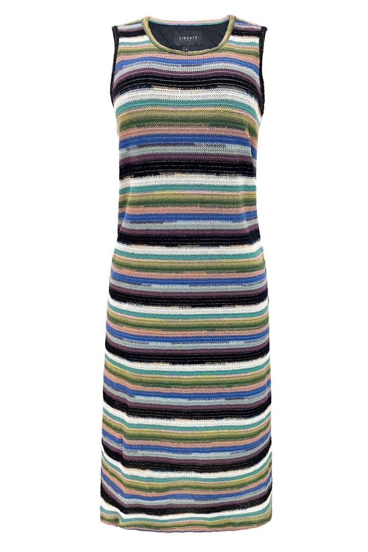 Liberte - Bia-Dress 22207 - Blurred Multi Stripe