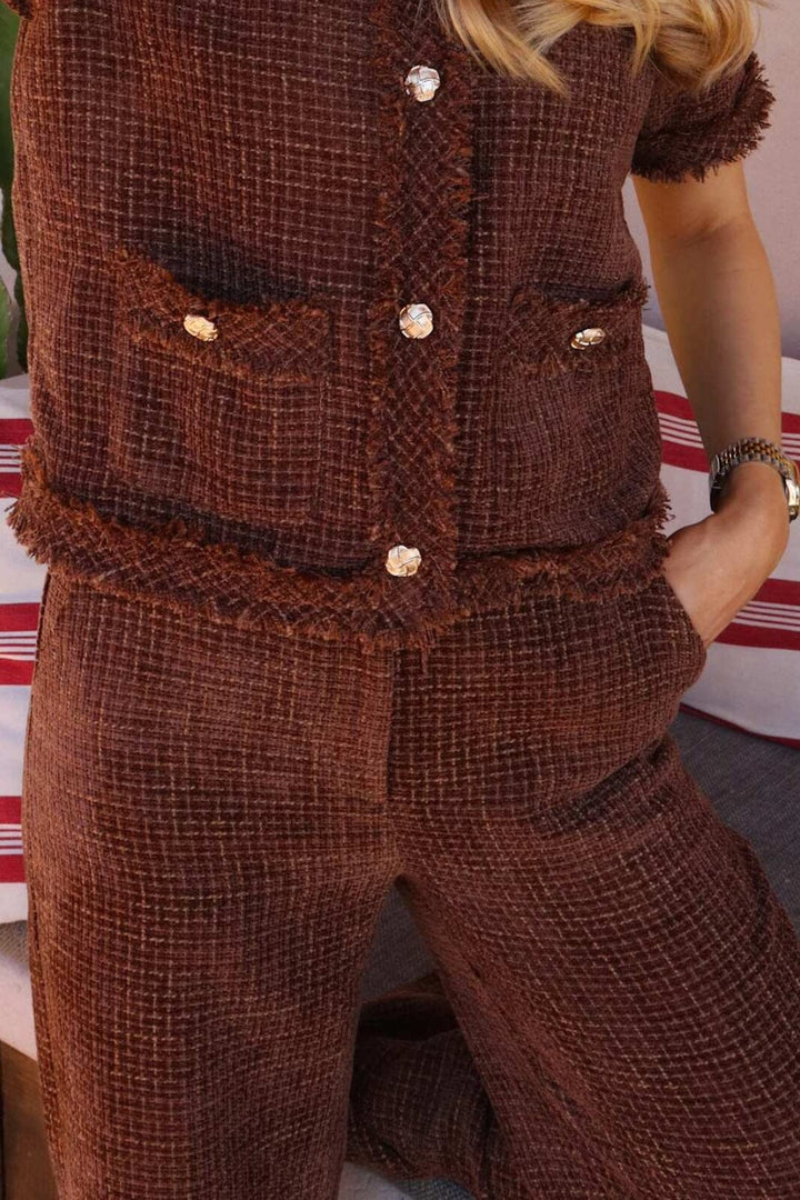 Liberte - Coco Wide Pants 22245 - Mocca