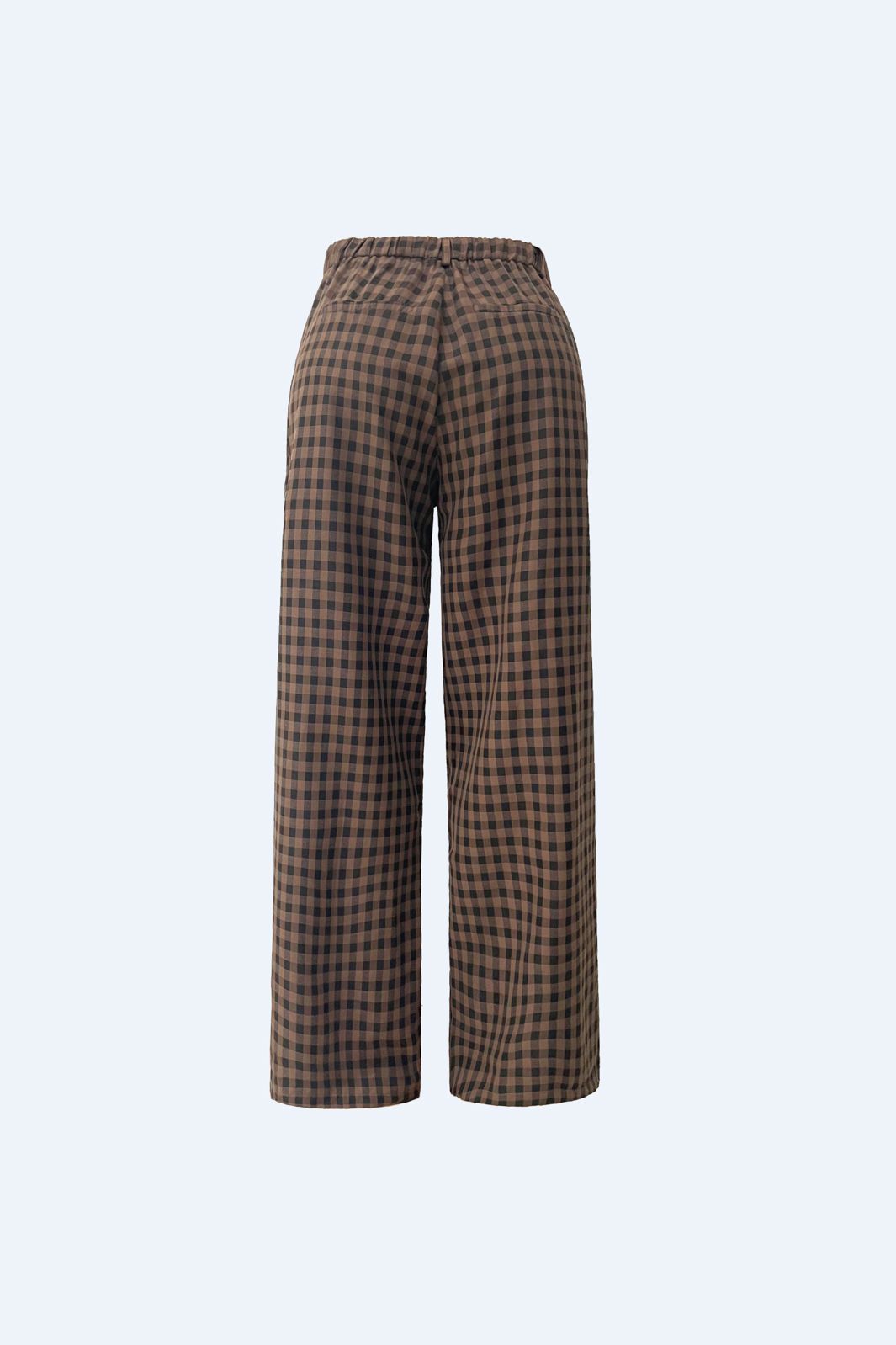 Liberte - Iddy Wide Pants 22468 - Brown Black Check