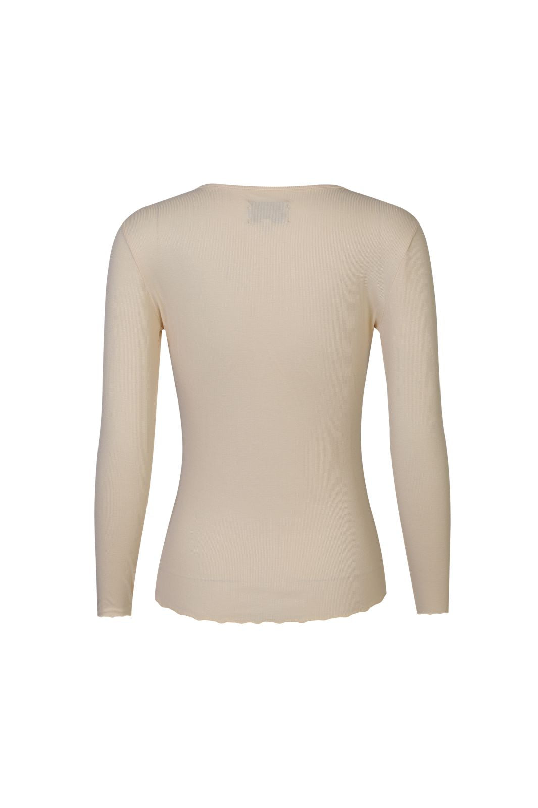 Liberte - Natalia Ls Round Neck Blouse 9914 - Ecru