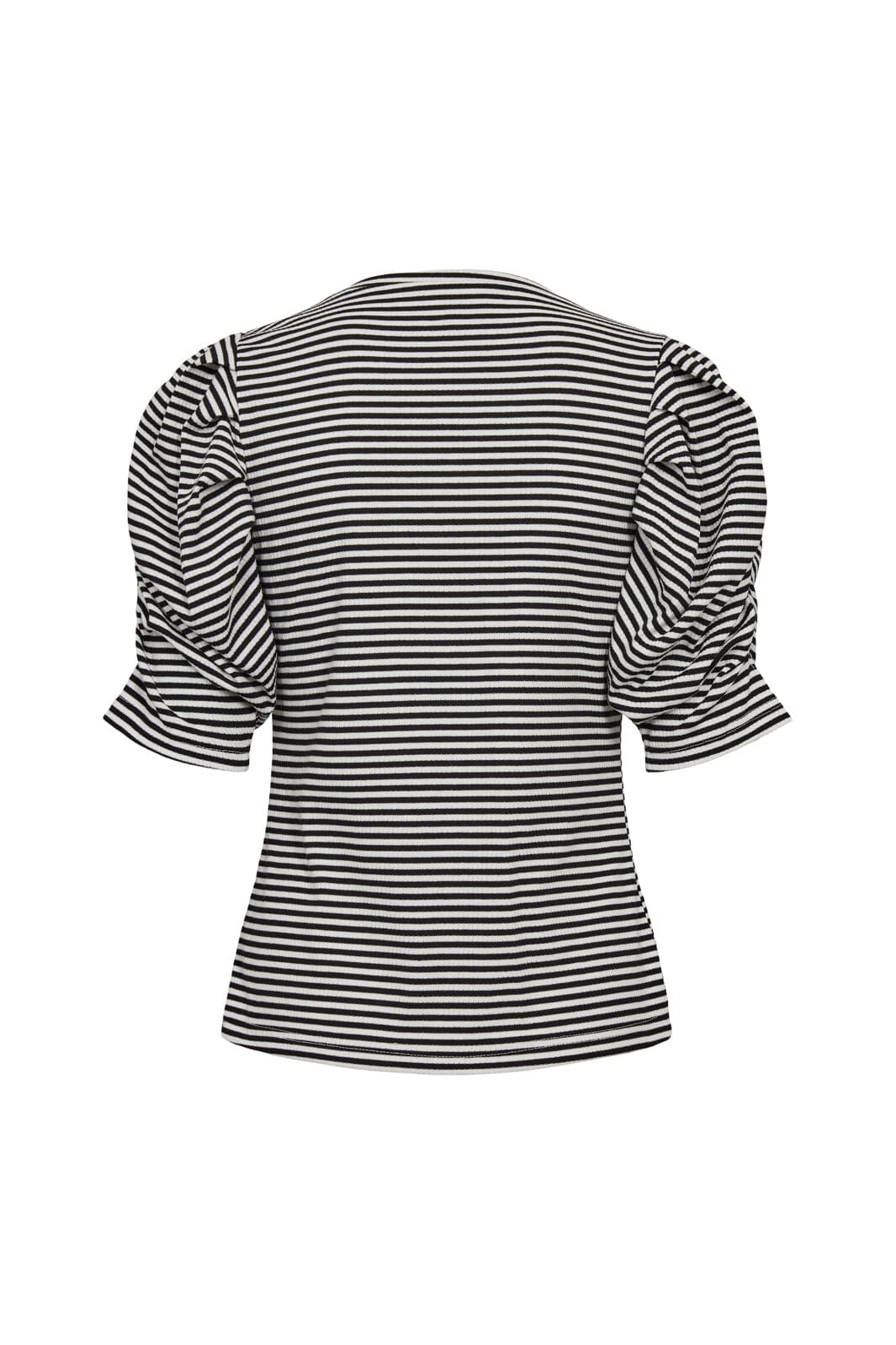 Liberte - Win Puff Tshirt 22343 - Black Creme Small Stripe