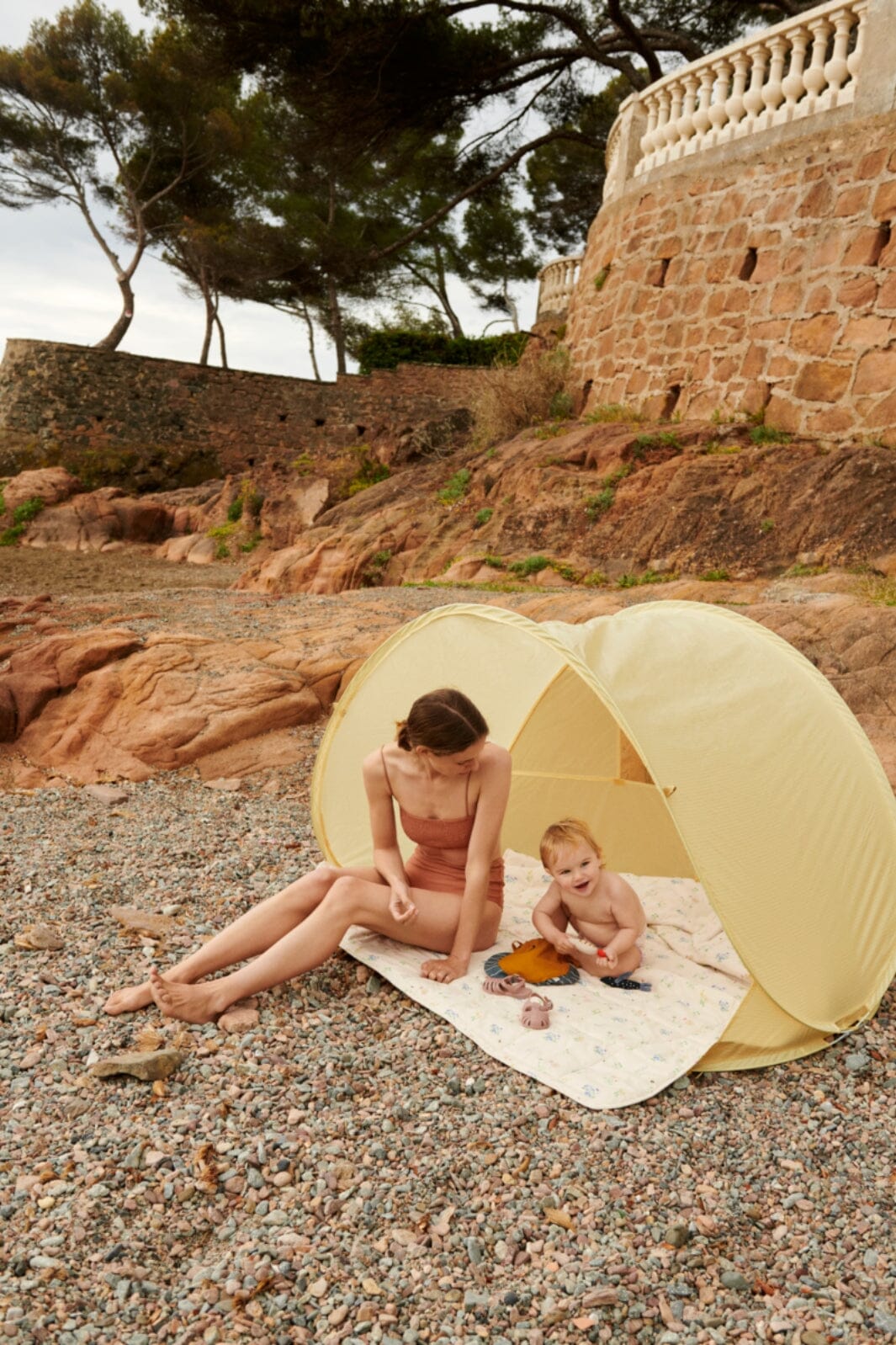 Liewood - Cassie Pop Up Tent - Peach / Sea Shell Telte 