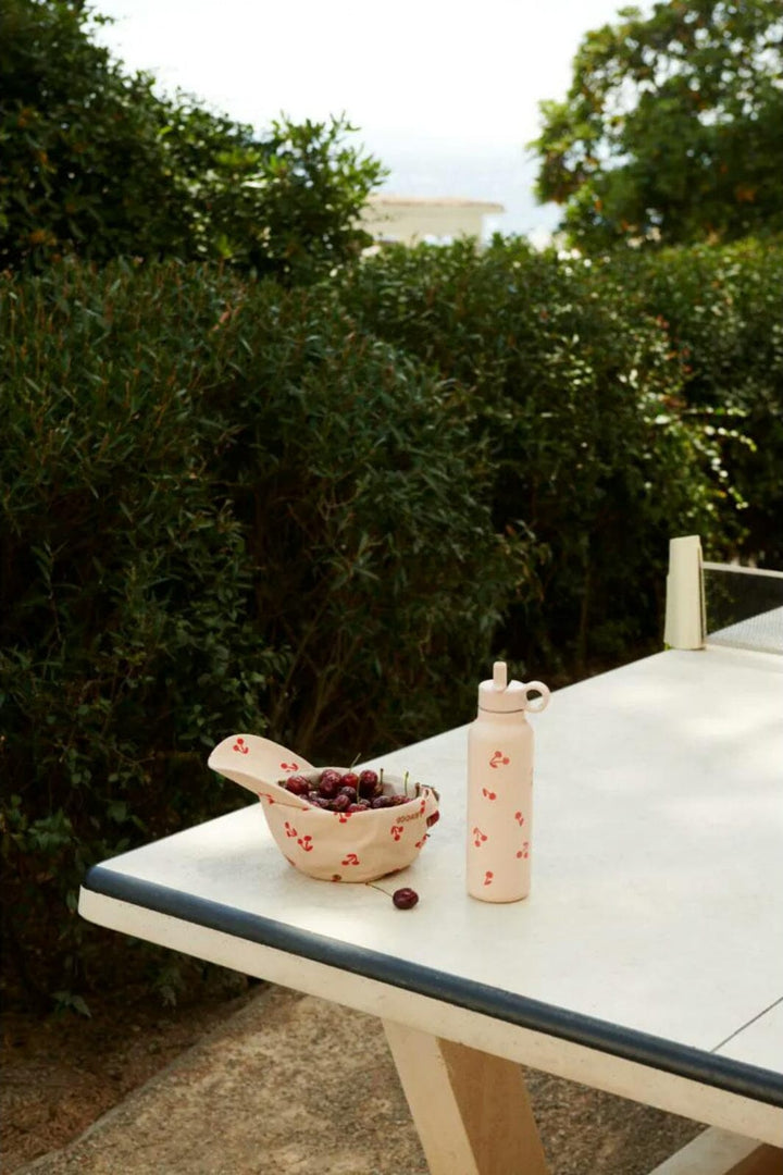 Liewood - Falk Water Bottle 500 Ml - Cherries / Apple Blossom Drikkedunke 