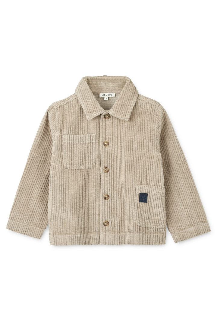 Liewood - Paule Corduroy Overshirt LW20790 - Mist Toppe 