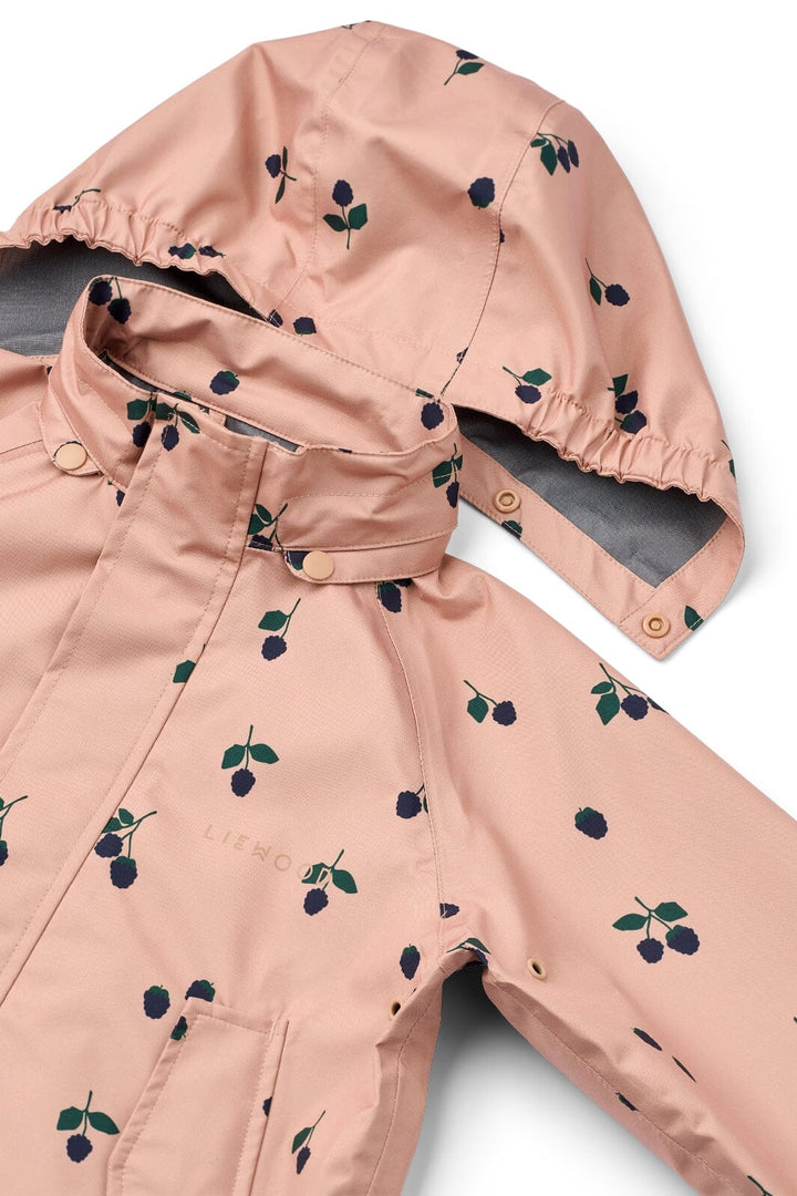 Liewood - Pedia Rainwear Set LW19909 - Berry / Pale Tuscany