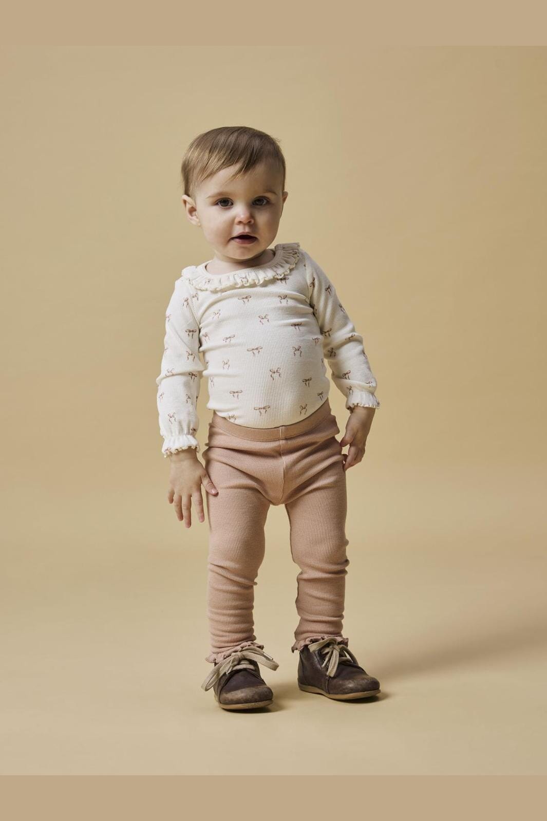 Lil' Atelier - Nbfgavo Ema Ls Slim Body Lil - 4671704 Coconut Milk
