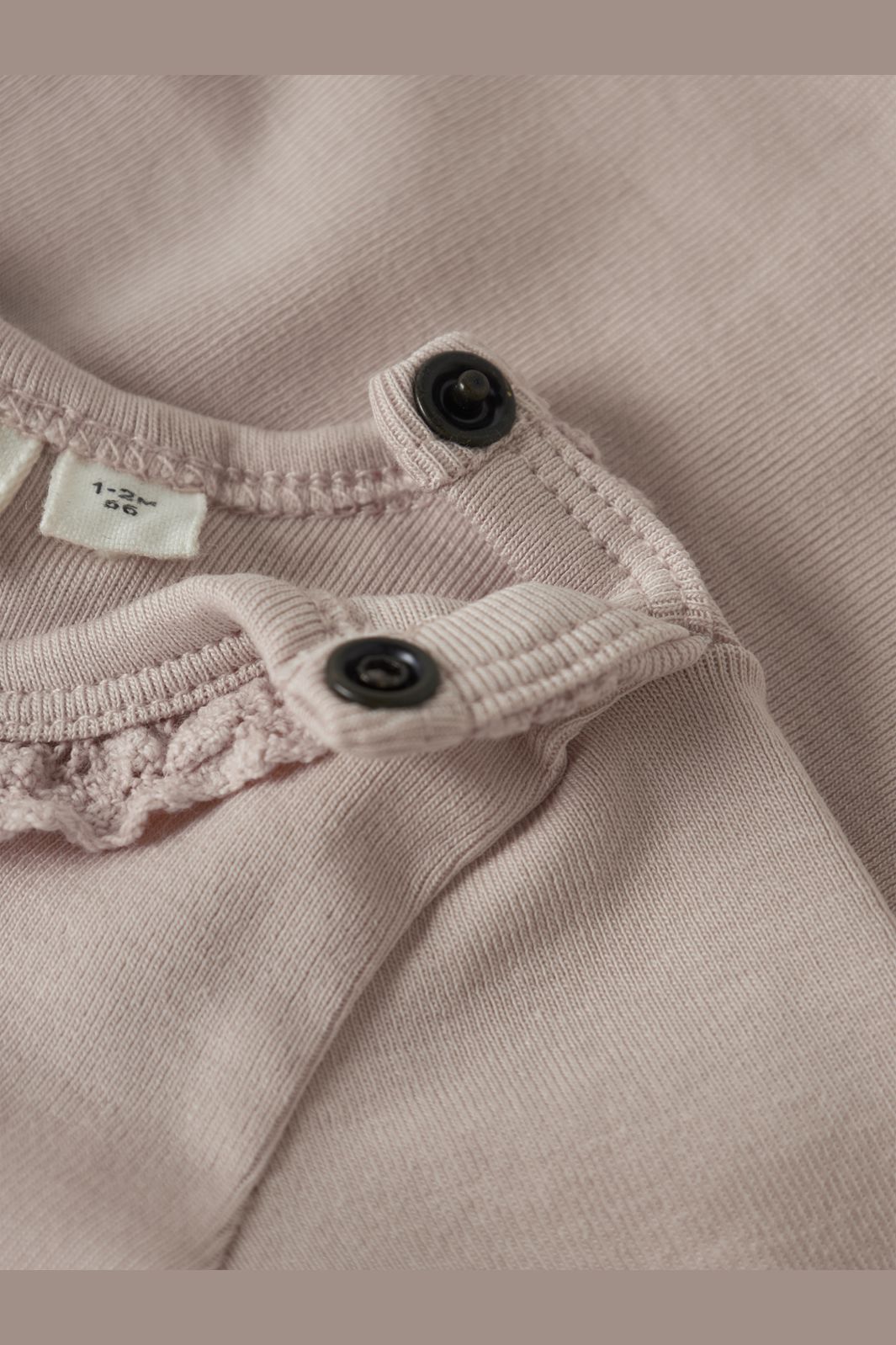 Lil' Atelier - Nbflayo Sup Ls Slim Body Solid Lil - 4958010 Peach Whip