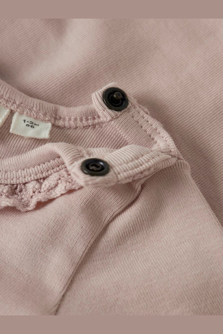 Lil' Atelier - Nbflayo Sup Ls Slim Body Solid Lil - 4958010 Peach Whip