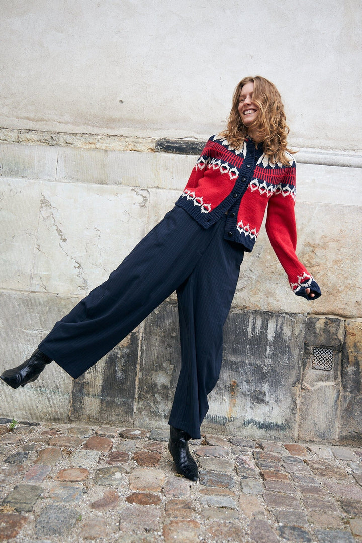 Lollys Laundry - Bambusll Pants 26430-2013 - 27 - Dark Navy Bukser 