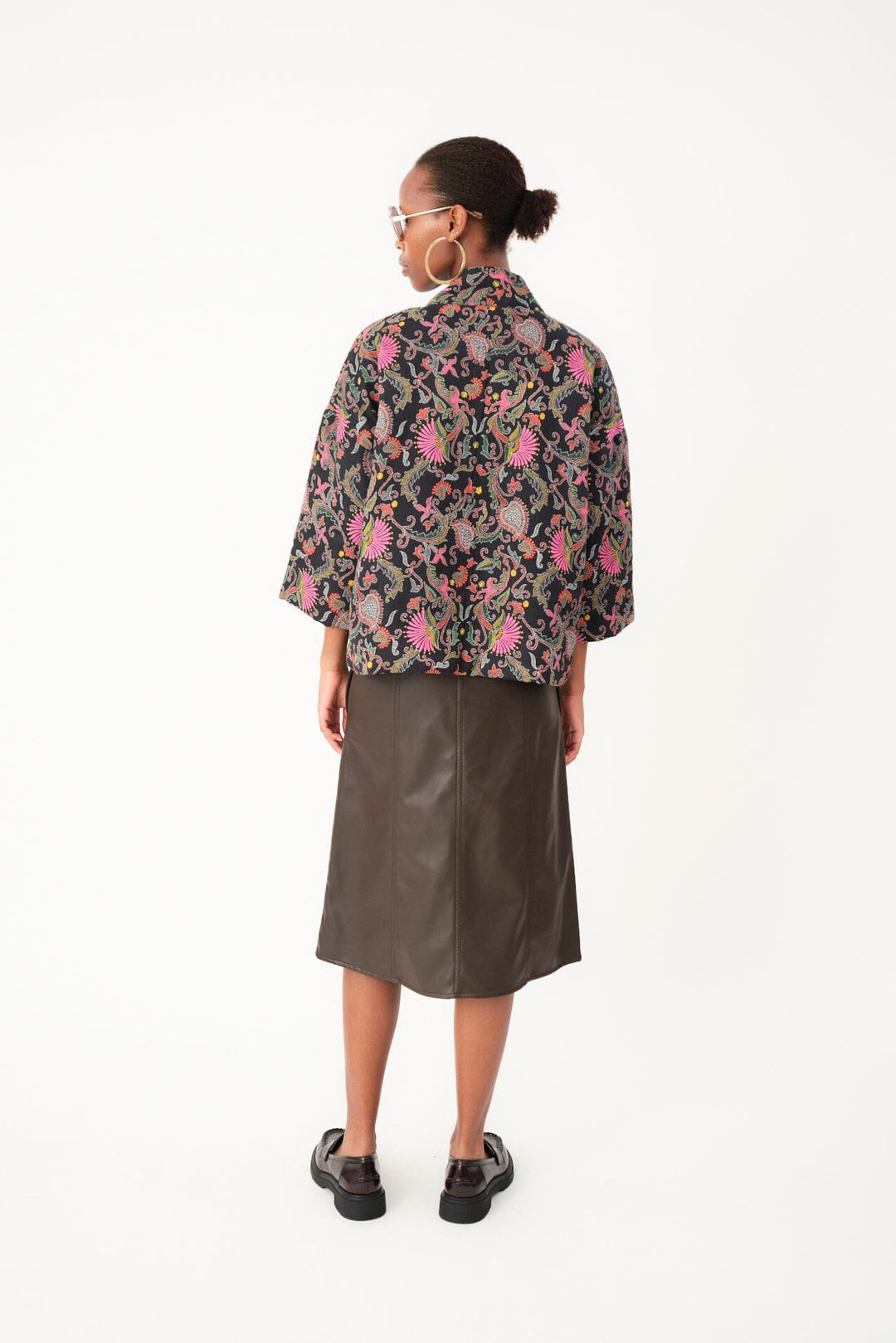 Lollys Laundry - Barbrall Jacket Ls25401-6000 - 74 Flower Print Jakker 