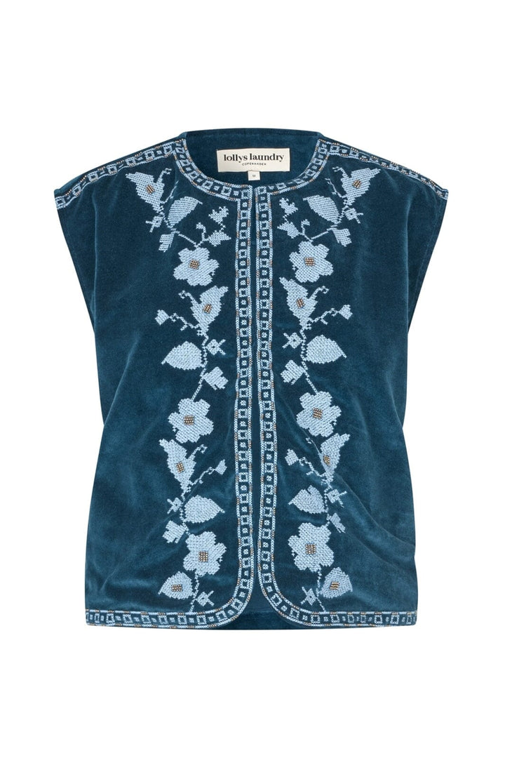 Lollys Laundry - Binll Vest Sl 26180-1061 - 20 - Blue