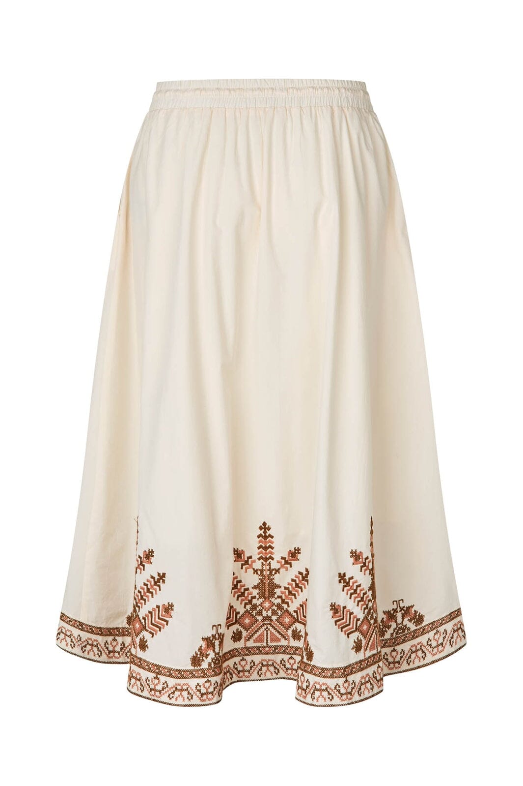 Lollys Laundry - Bristolll Midi Skirt 26462-2041 - 02 - Creme