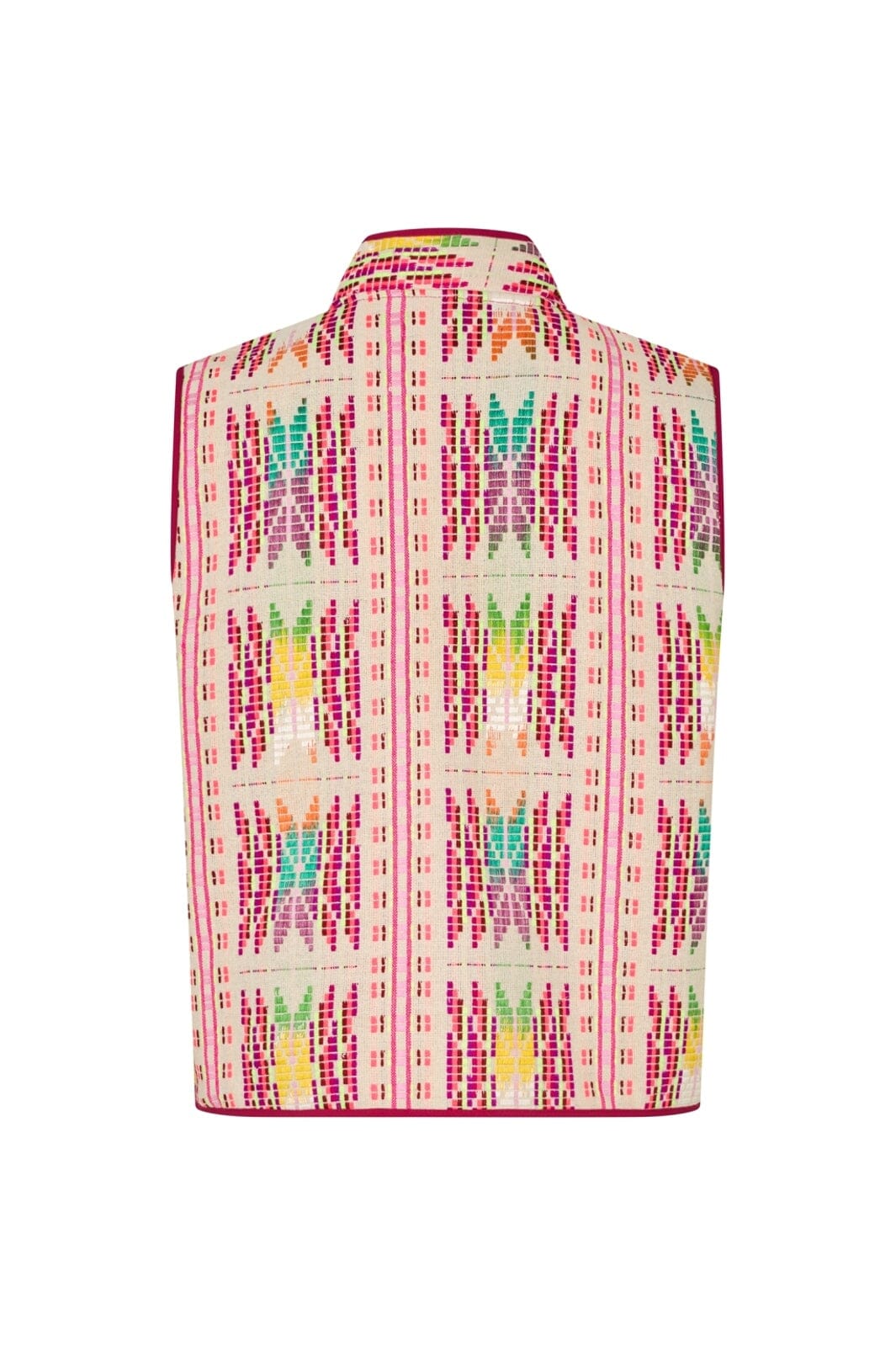 Lollys Laundry - Cairoll Quilted Vest 26155-1040 - 51 - Pink
