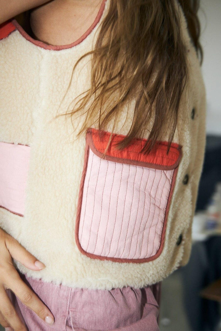 Lollys Laundry - Jacell Vest Sl25545-1013 - 04 Sand Veste 