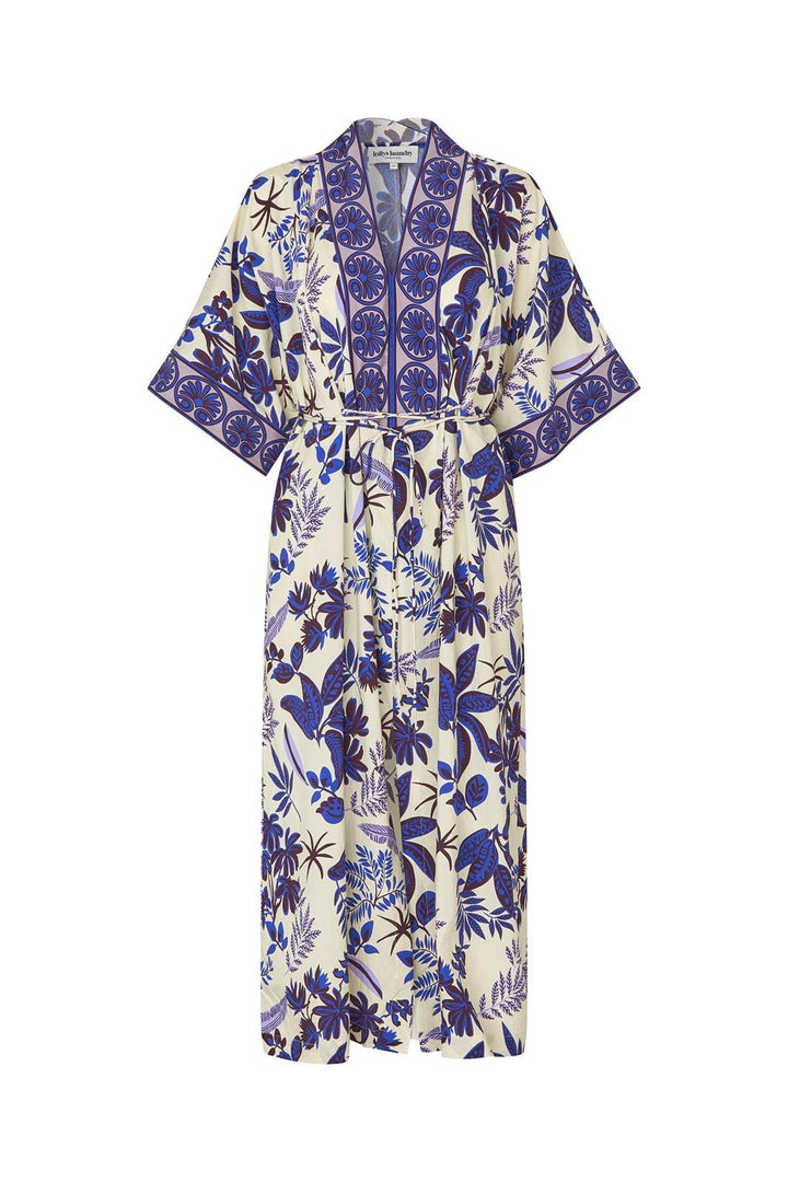 Lollys Laundry - Jemimall Maxi Dress 3/426110-3004 - 74 Flower Print