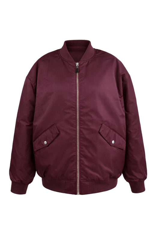 Lollys Laundry - Lilall Bomber Jacket Ls Ovs 26408-7012 - 31 - Bordeaux
