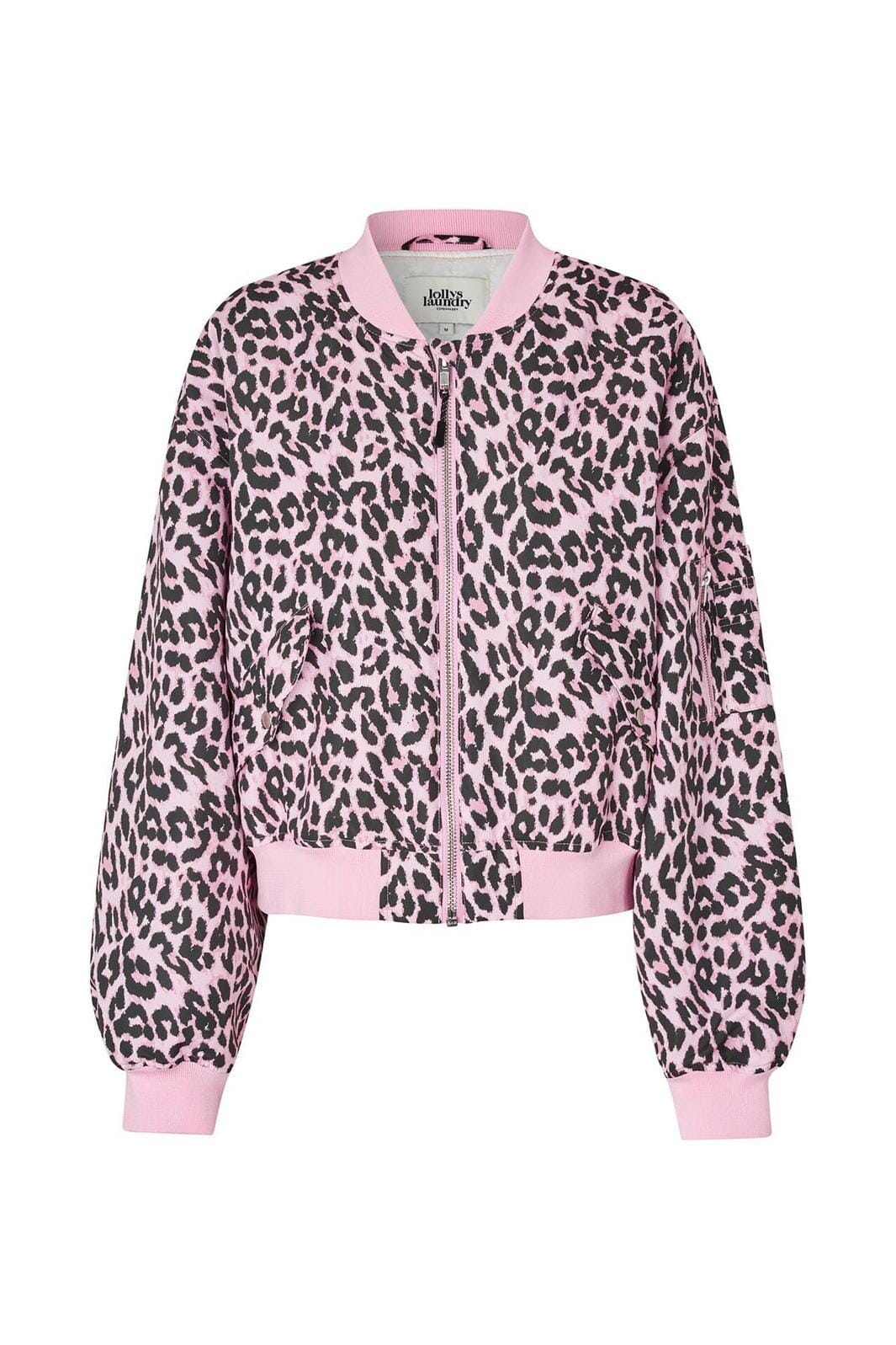 Lollys Laundry - Liwll Bomber Jacket Ls Os25579-7001 - 72 Leopard Print Jakker 