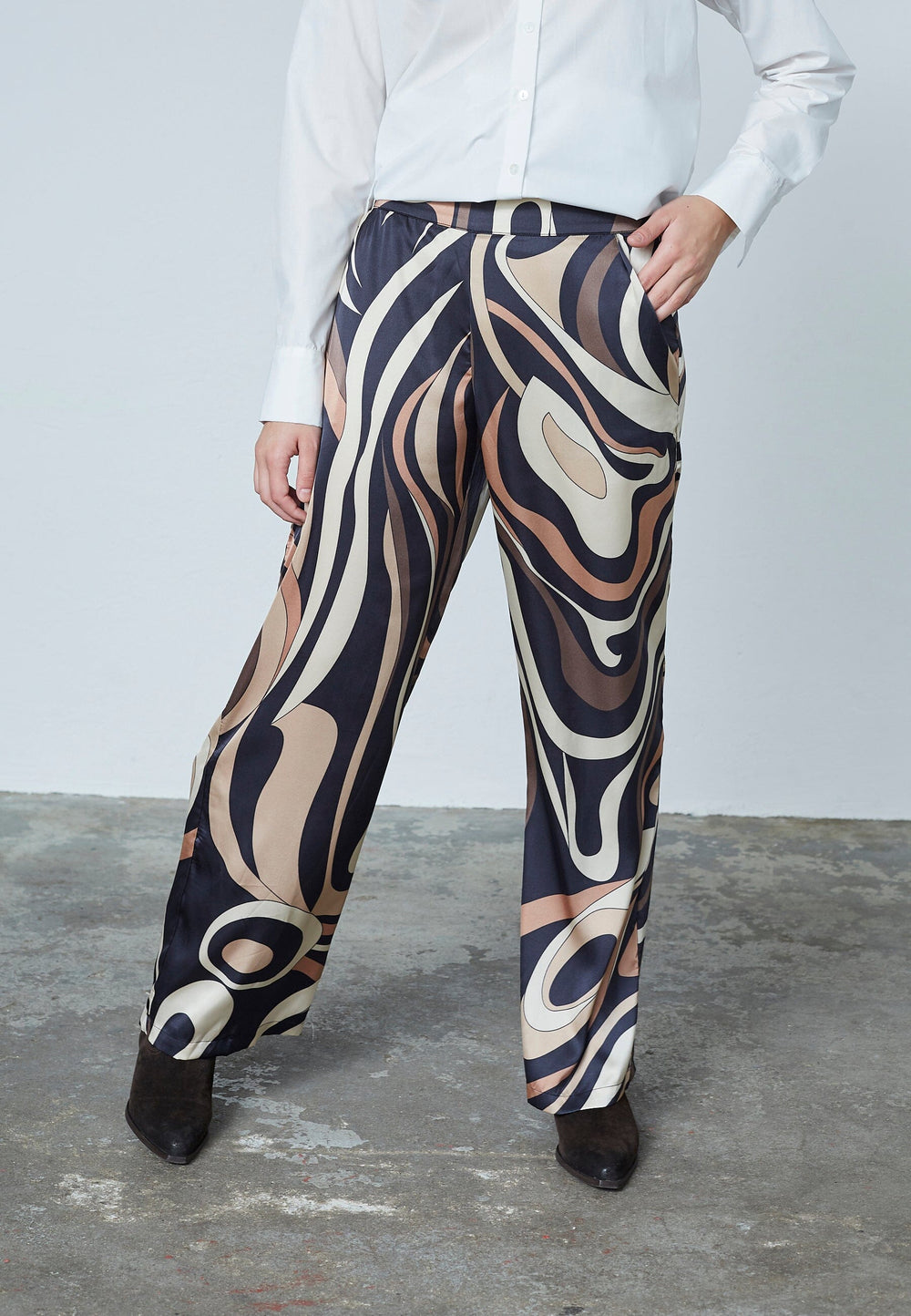 Love & Divine - Love1024-50 19303 - 804 - Graphic Bukser 