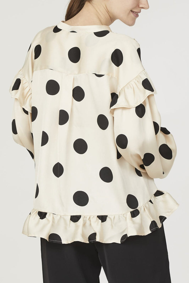 Love & Divine - Love1034-4 - 116 Cream Dot Bluser 