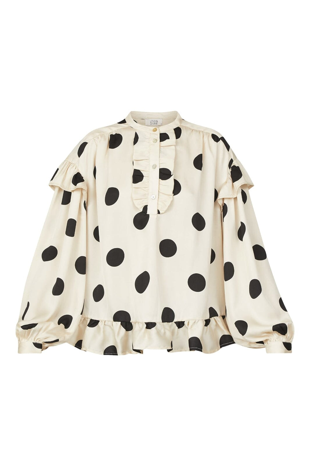 Love & Divine - Love1034-4 - 116 Cream Dot Bluser 
