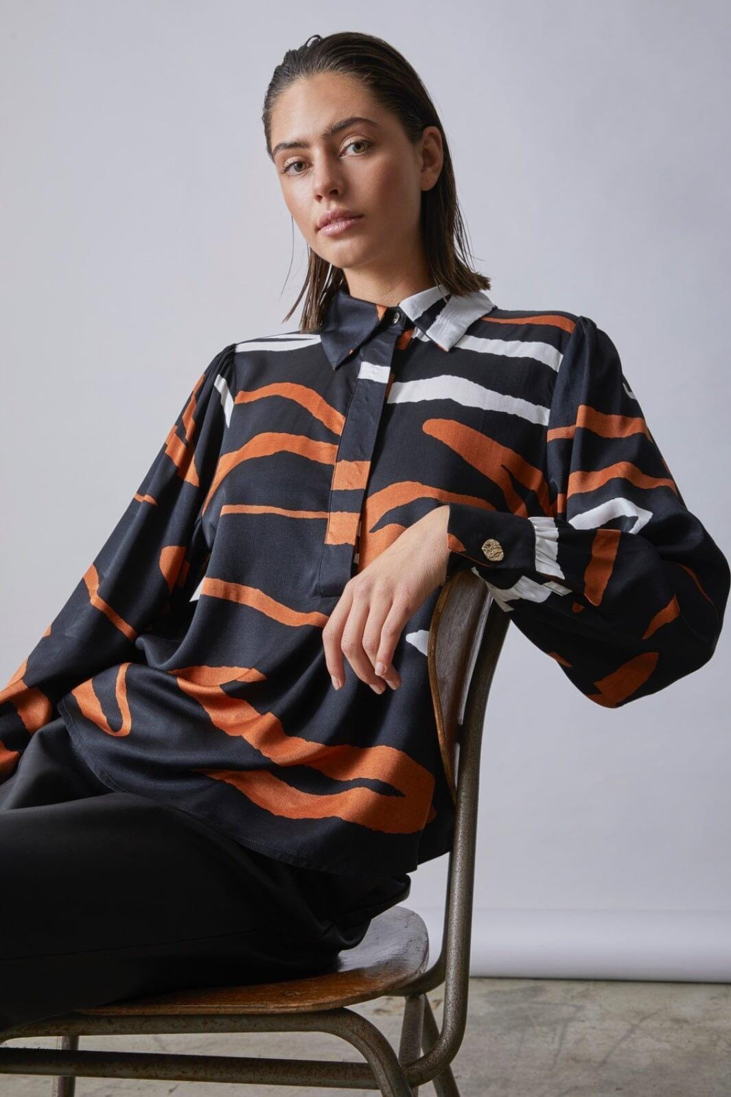 Love & Divine - Love1065 - 831 Black/Copper Bluser 