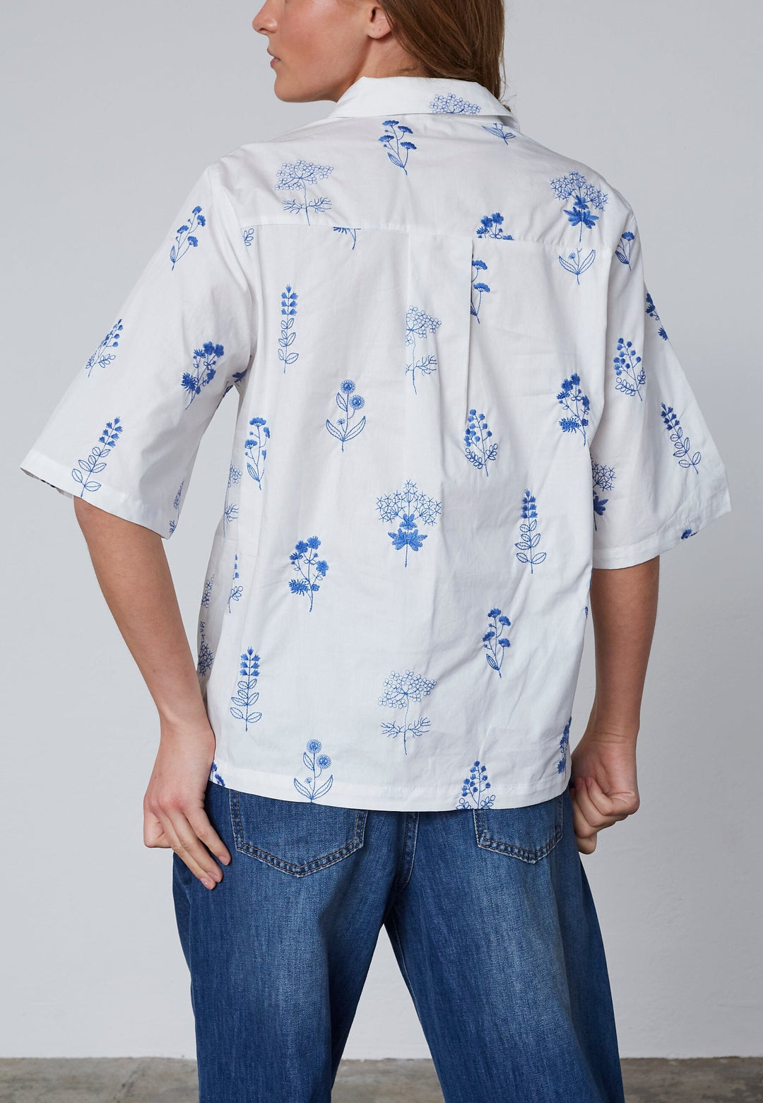 Love & Divine - Love1351 18847 - 804 - White/Blue Skjorter 