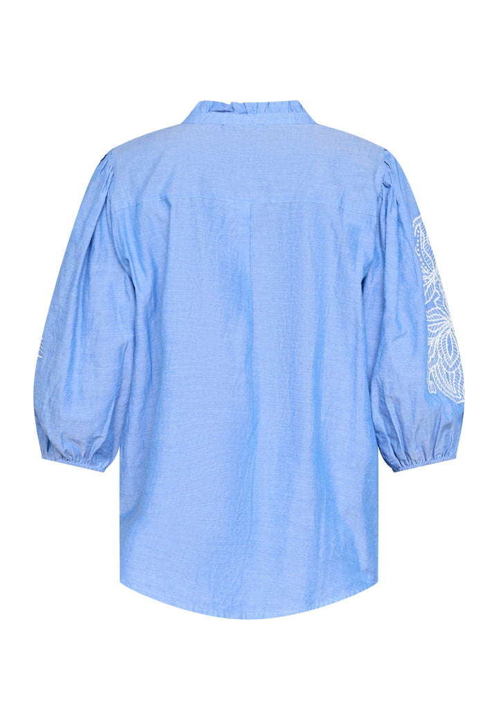 Love & Divine - Love1448 19334 - 402 - Blue / Cream Skjorter 