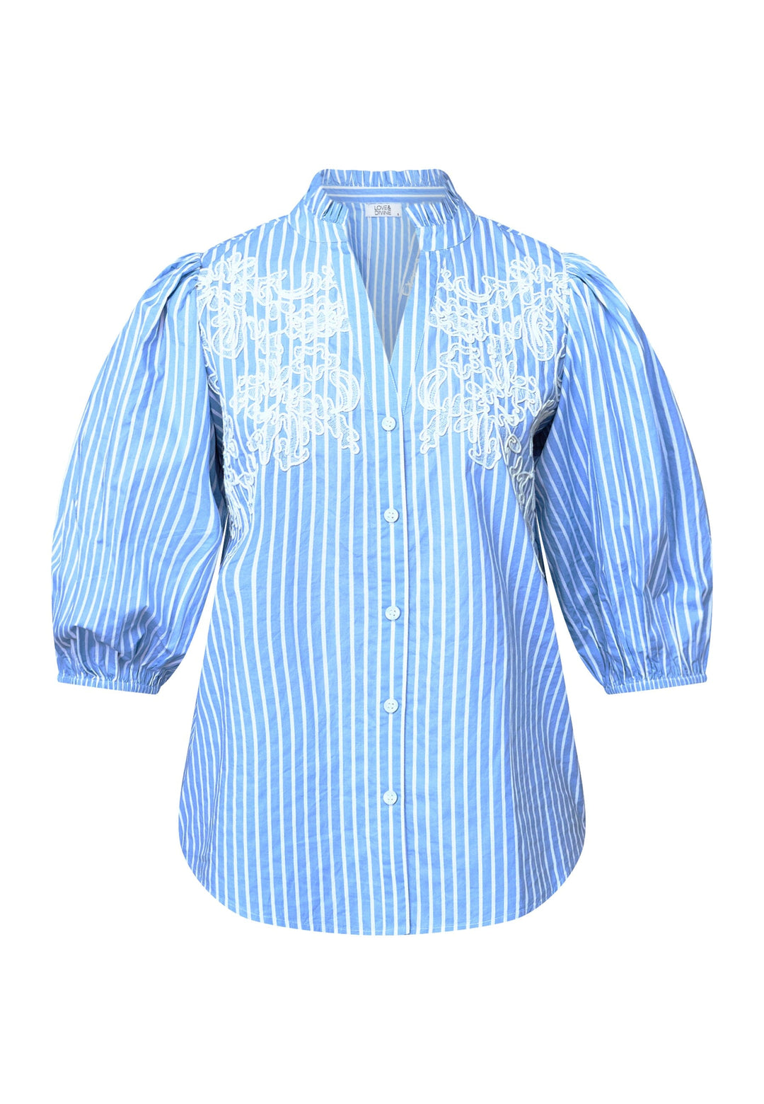 Love & Divine - Love1448-2 19992 - 830 - Blue Stripes Skjorter 