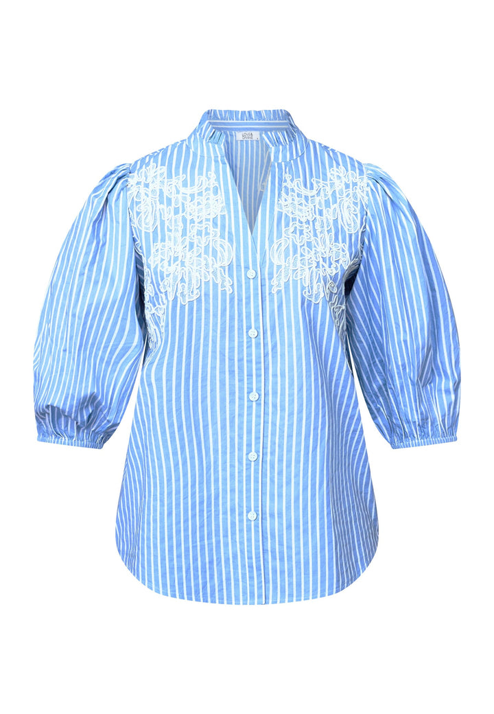 Love & Divine - Love1448-2 19992 - 830 - Blue Stripes Skjorter 