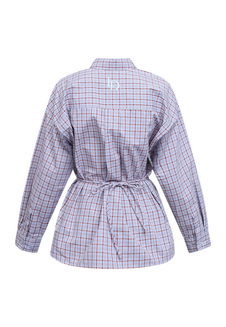 Love & Divine - Love1488 19558 - 840 - Blue Check Skjorter 