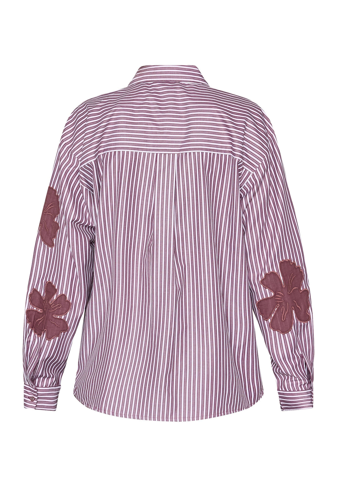 Love & Divine - Love1499 19522 - 812 - Bordeaux Flower Skjorter 