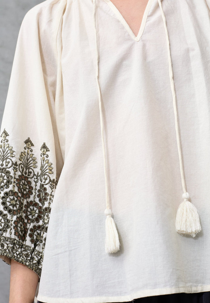 Love & Divine - Love1504 19634 - 116 - Cream/Khaki Bluser 