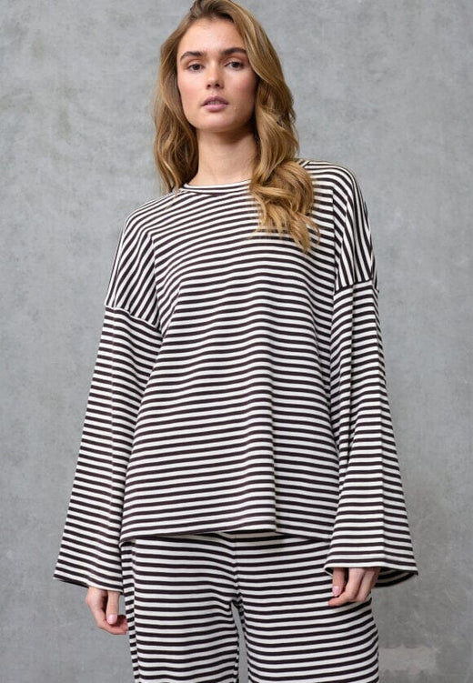 Love & Divine - Love1505 19642 - 117 - Cream/Brown Bluser 