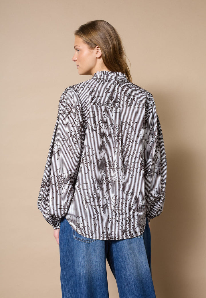 Love & Divine - Love1507 19654 - 833 - Brown Stripe Skjorter 