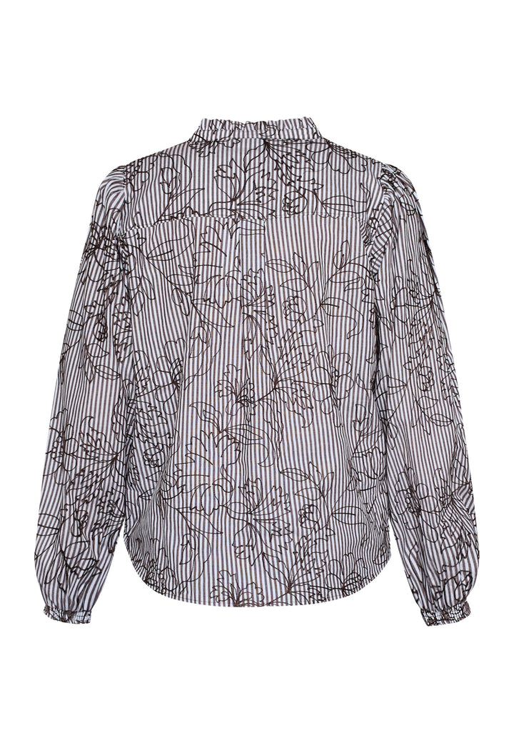 Love & Divine - Love1507 19654 - 833 - Brown Stripe Skjorter 