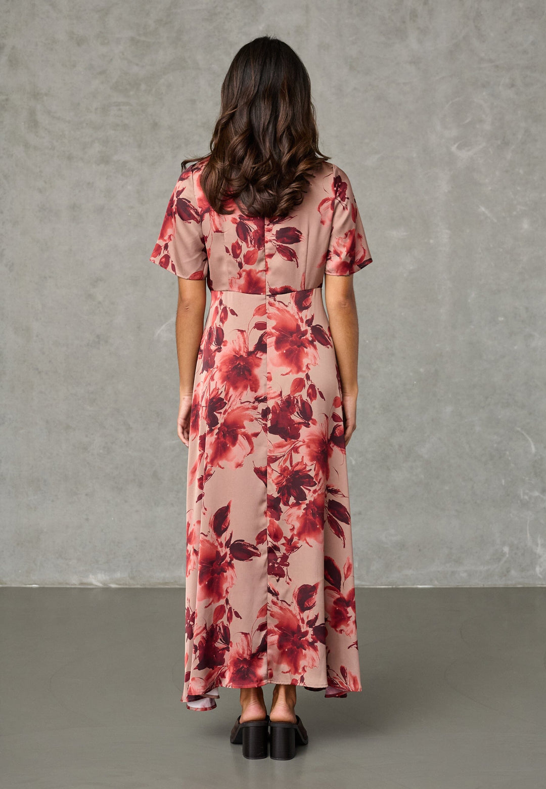 Love & Divine - Love1561-3 20354 - 813 - Red Flower Kjoler 